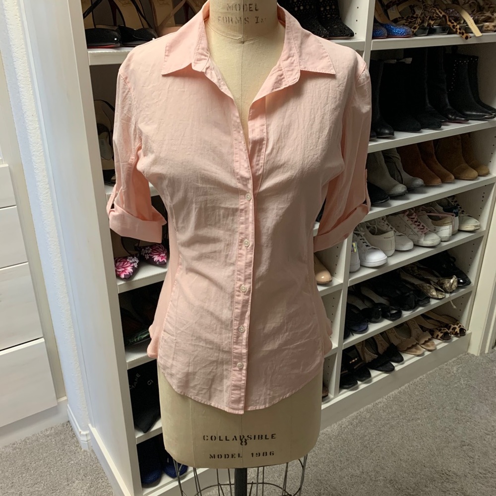 James Perse blush blouse